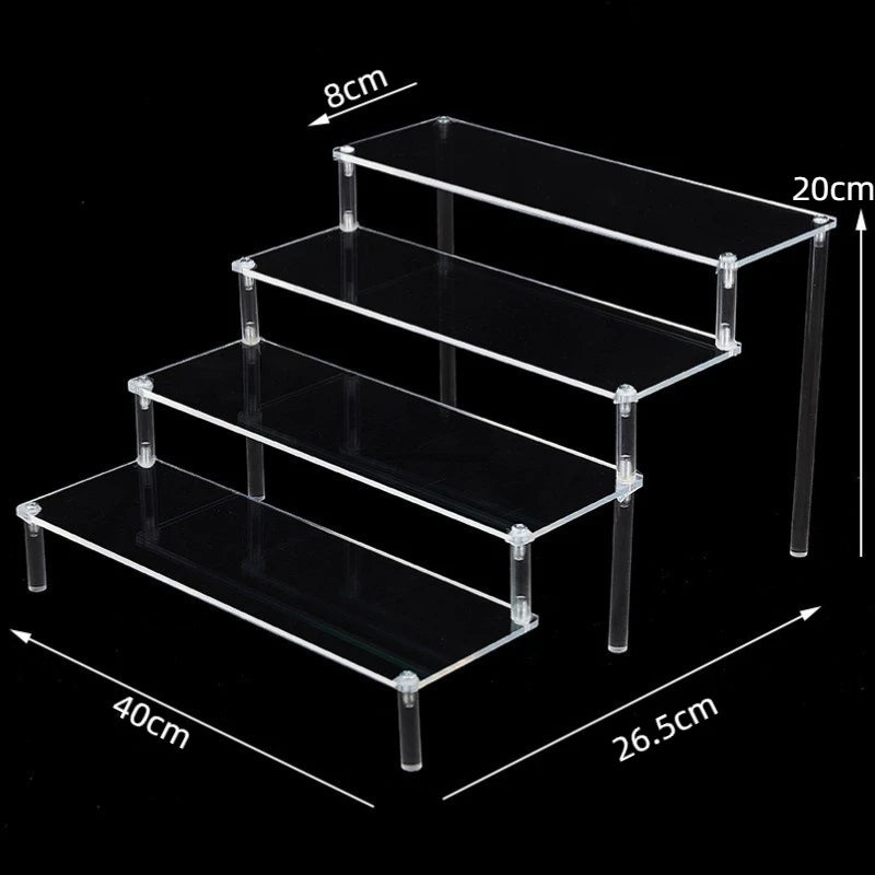 Clear Multi-Tier Acrylic Display Stand