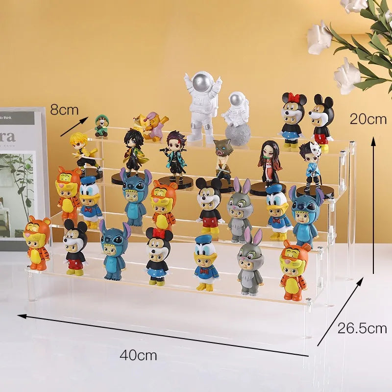Clear Multi-Tier Acrylic Display Stand