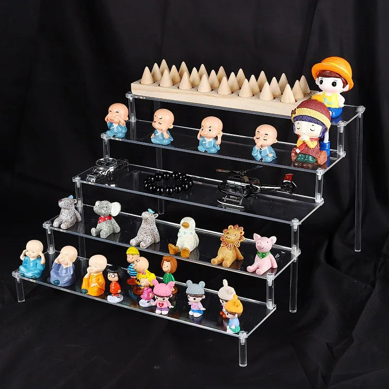 Clear Multi-Tier Acrylic Display Stand