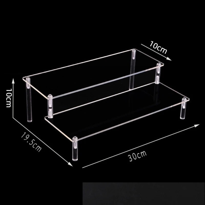 Clear Multi-Tier Acrylic Display Stand