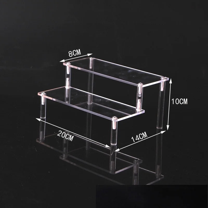 Clear Multi-Tier Acrylic Display Stand