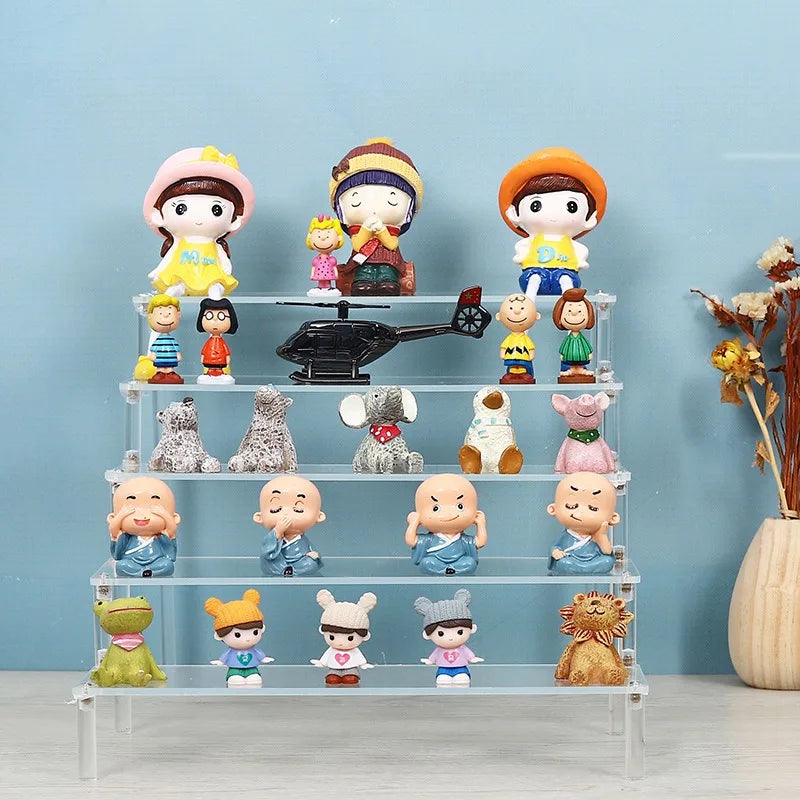 Clear Multi-Tier Acrylic Display Stand