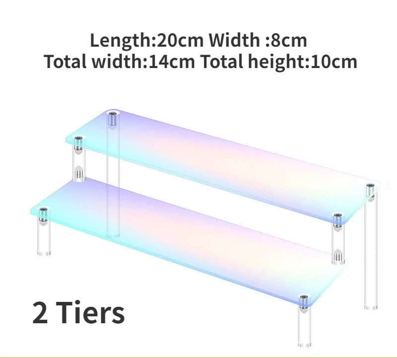 Iridescent Acrylic Display Riser Stand
