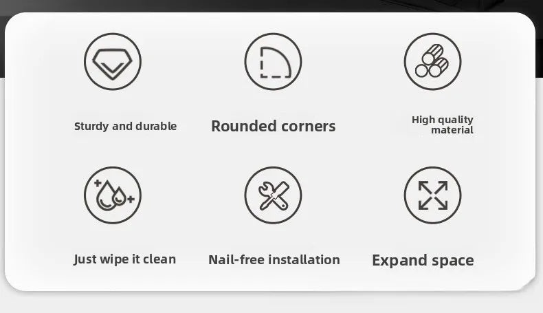 Transparent Ladder Acrylic Display Rack