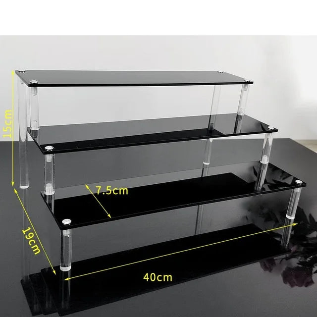 Clear Multi-Tier Acrylic Display Stand