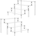 Clear Multi-Tier Acrylic Display Stand