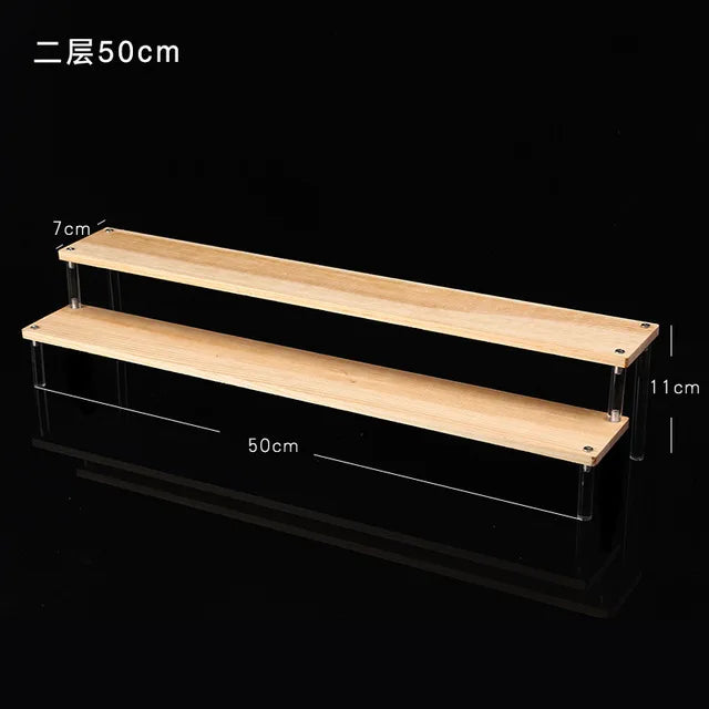 Clear Multi-Tier Acrylic Display Stand