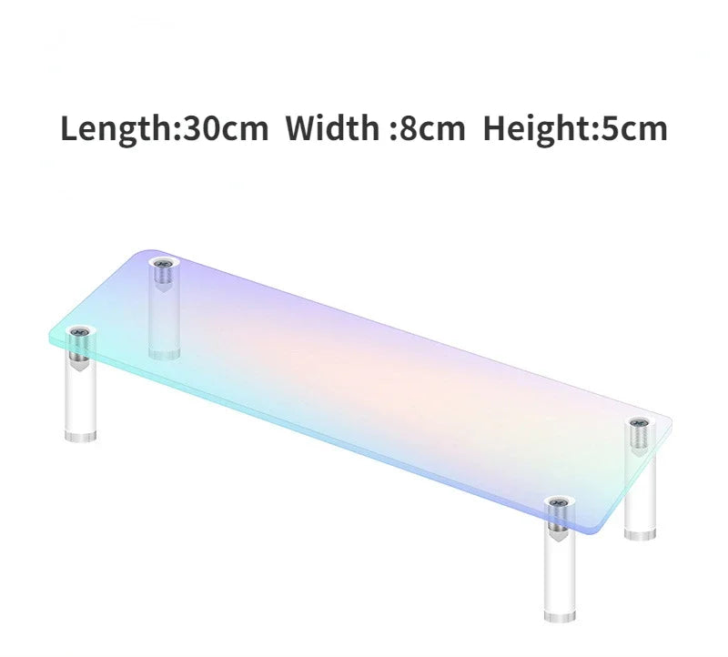 Iridescent Acrylic Display Riser Stand