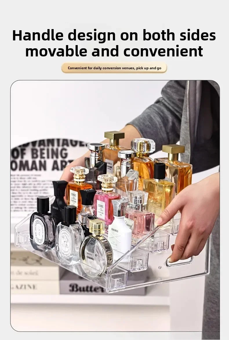 Transparent Ladder Acrylic Display Rack