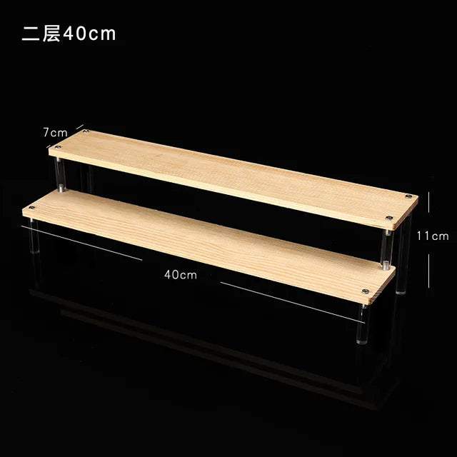 Clear Multi-Tier Acrylic Display Stand