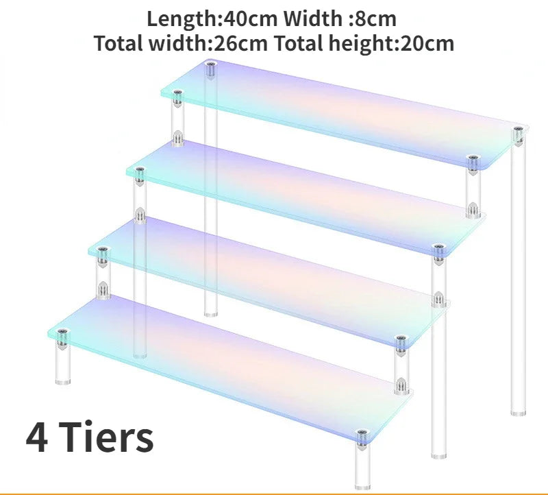 Iridescent Acrylic Display Riser Stand