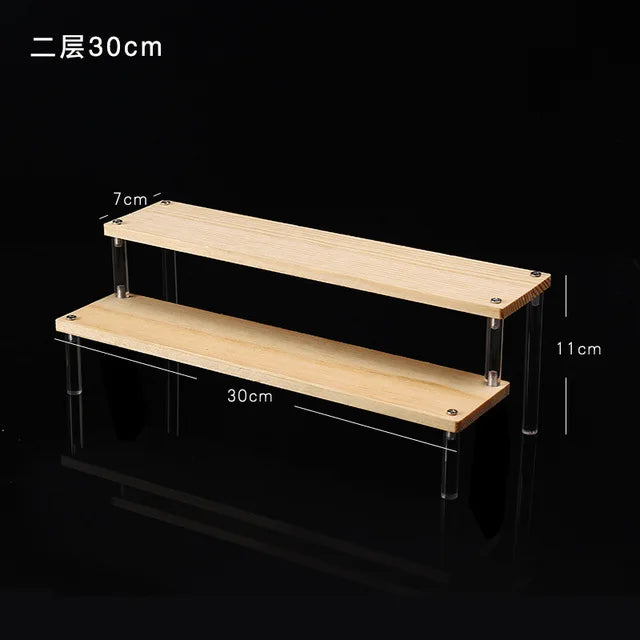 Clear Multi-Tier Acrylic Display Stand