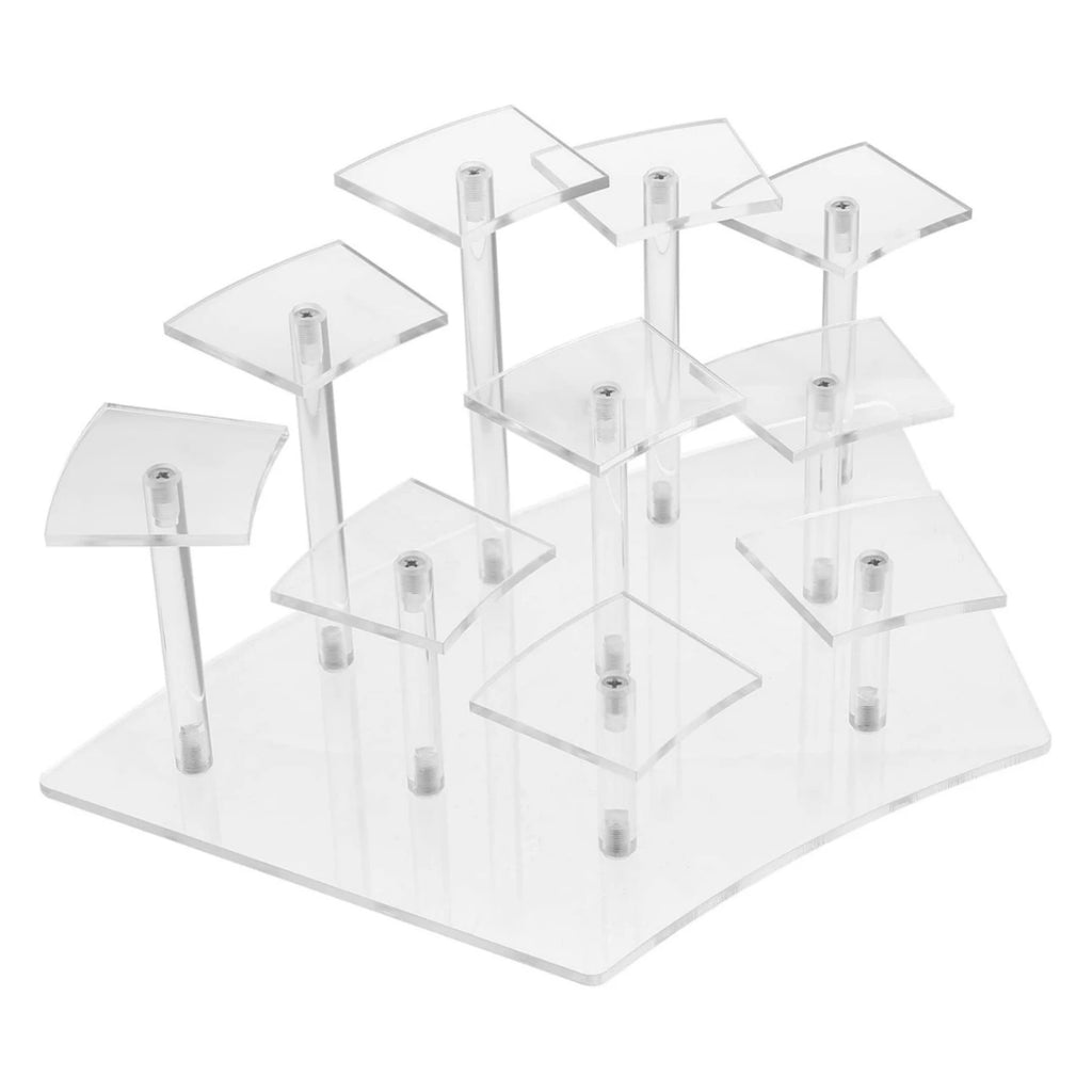 8-10 Tier Acrylic Display Shelf