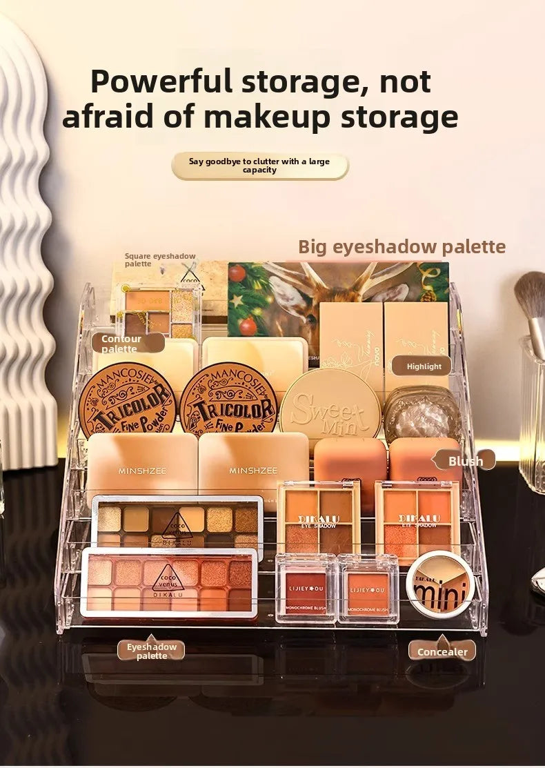 Transparent Ladder Acrylic Display Rack