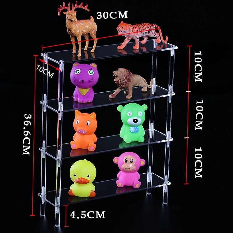 Clear Multi-Tier Acrylic Display Stand