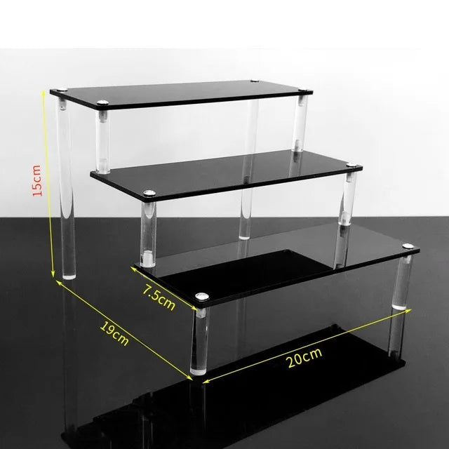 Clear Multi-Tier Acrylic Display Stand