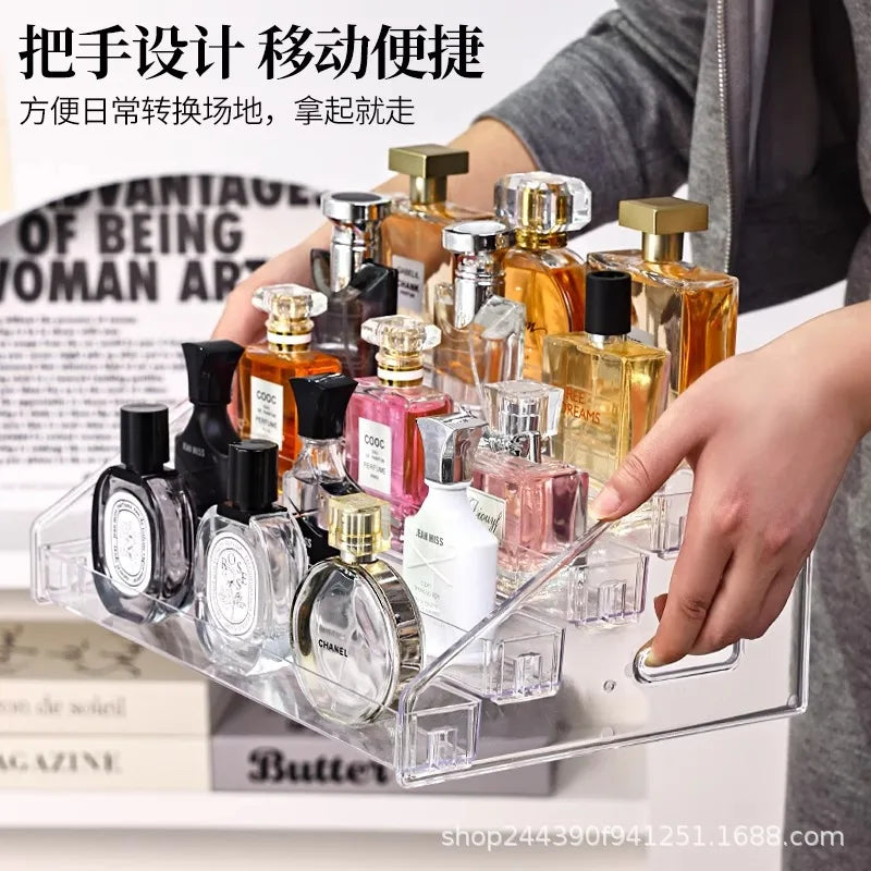 Transparent Ladder Acrylic Display Rack