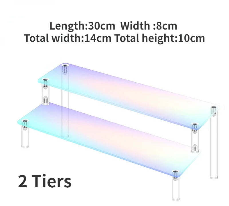 Iridescent Acrylic Display Riser Stand