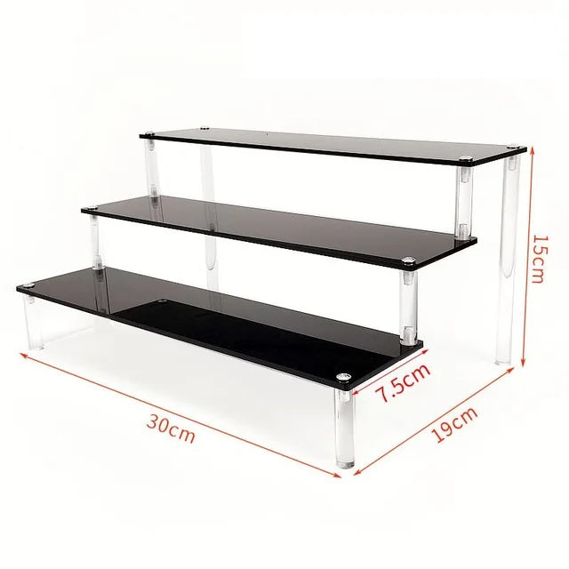 Clear Multi-Tier Acrylic Display Stand