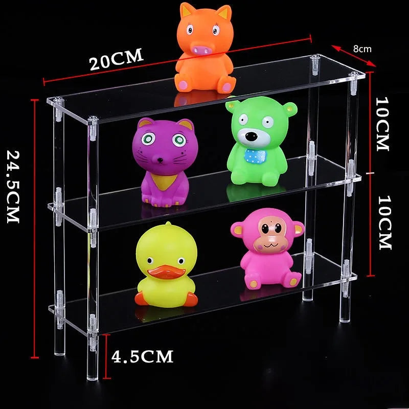 Clear Multi-Tier Acrylic Display Stand