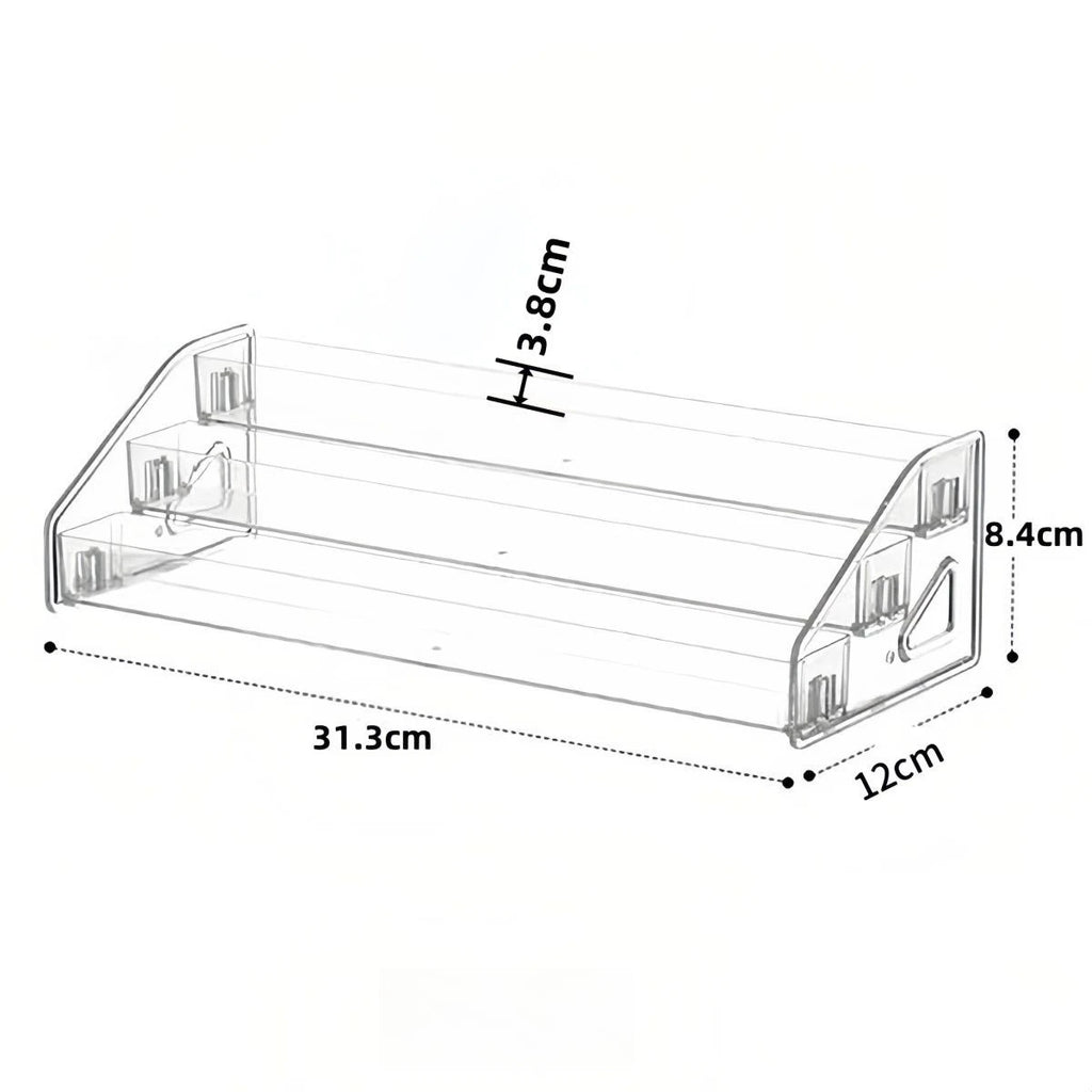 Transparent Ladder Acrylic Display Rack