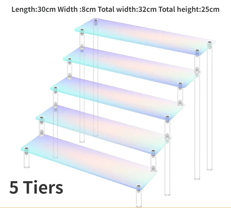 Iridescent Acrylic Display Riser Stand