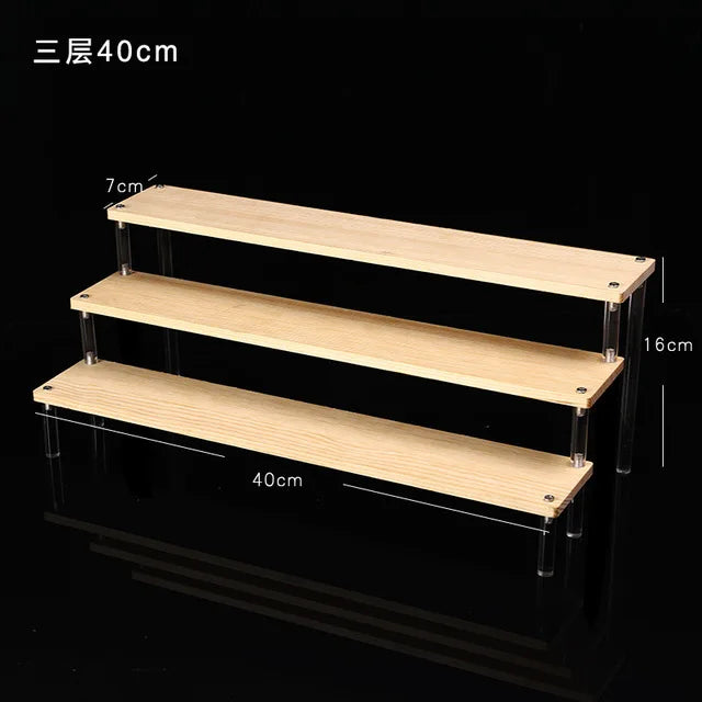 Clear Multi-Tier Acrylic Display Stand
