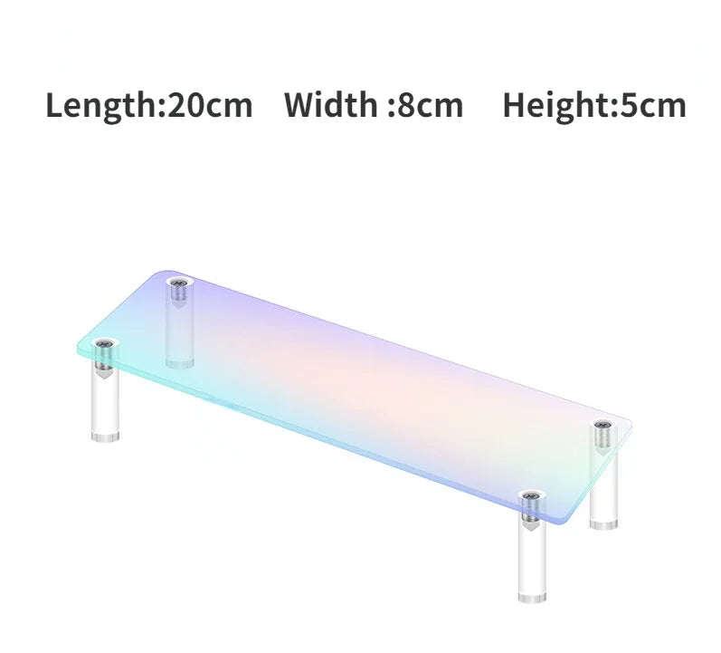 Iridescent Acrylic Display Riser Stand