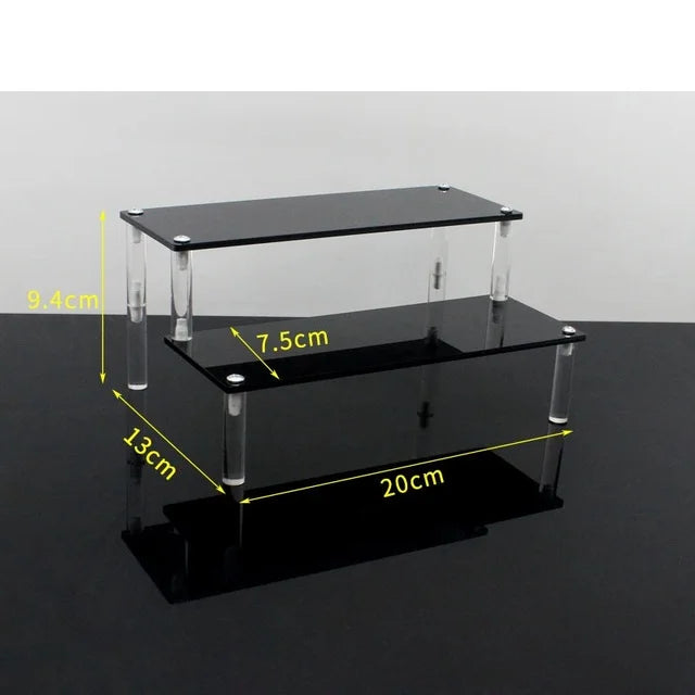 Clear Multi-Tier Acrylic Display Stand