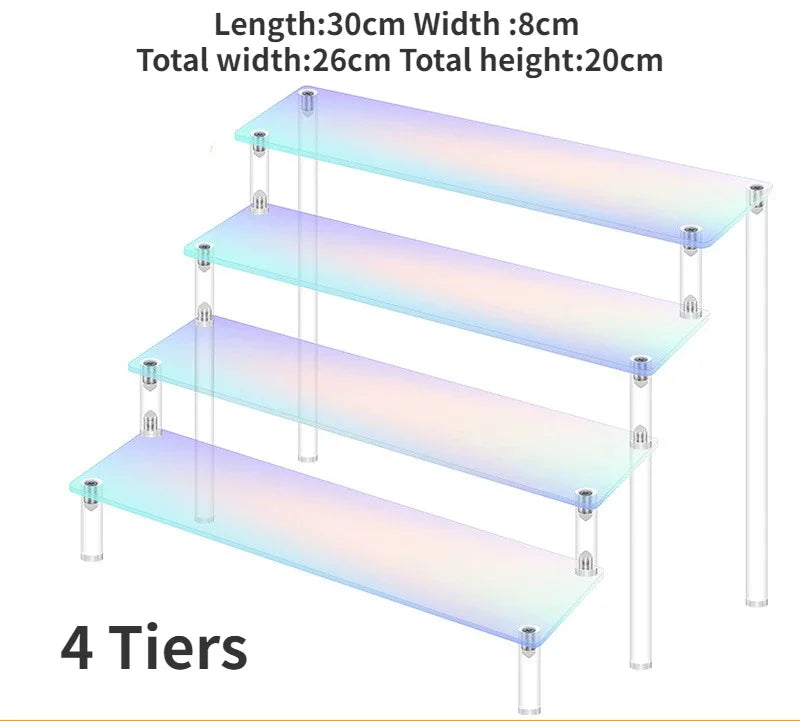 Iridescent Acrylic Display Riser Stand