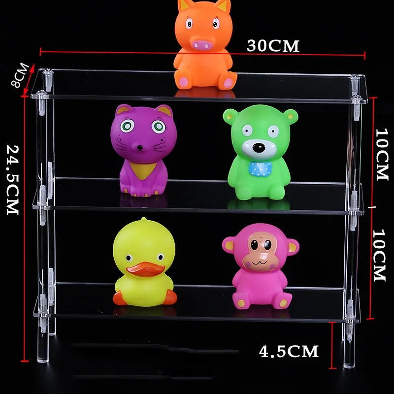 Clear Multi-Tier Acrylic Display Stand