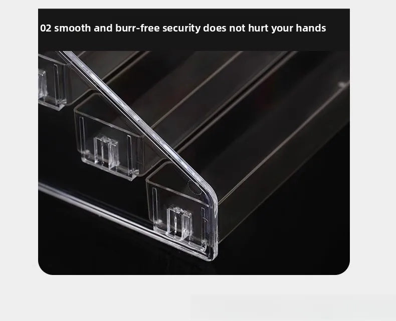 Transparent Ladder Acrylic Display Rack