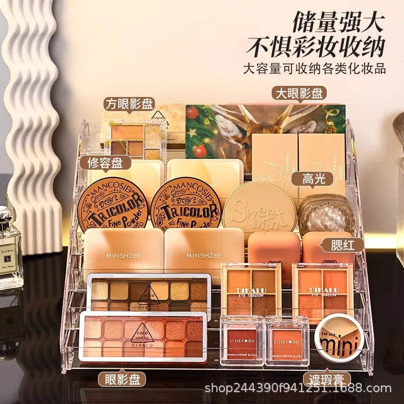 Transparent Ladder Acrylic Display Rack