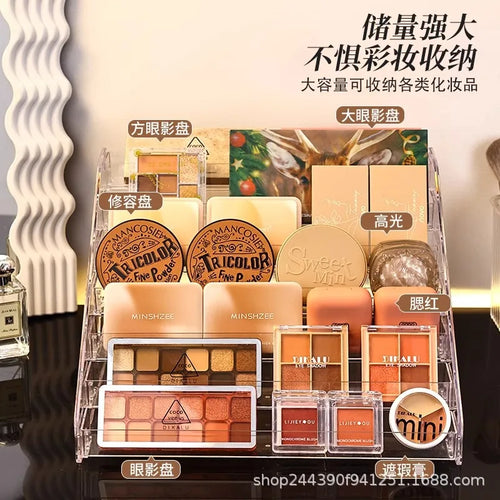 Transparent Ladder Acrylic Display Rack