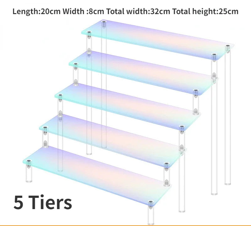 Iridescent Acrylic Display Riser Stand